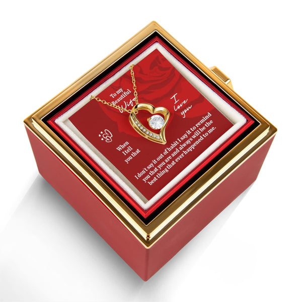 Forever Love with Rotating Rose Gift Box - HEARTEN
