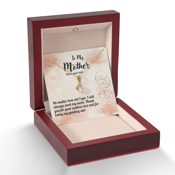To My Mother - Alluring Beauty Necklace - HEARTEN