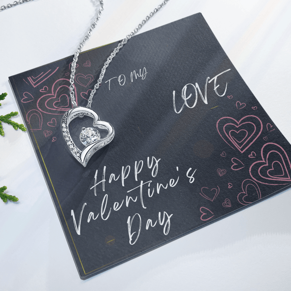 To My Love Forever Love Necklace - Valentine's Day Gift - HEARTEN