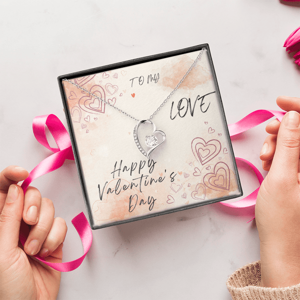 To My Love Forever Love Necklace - Valentine's Day Gift - HEARTEN