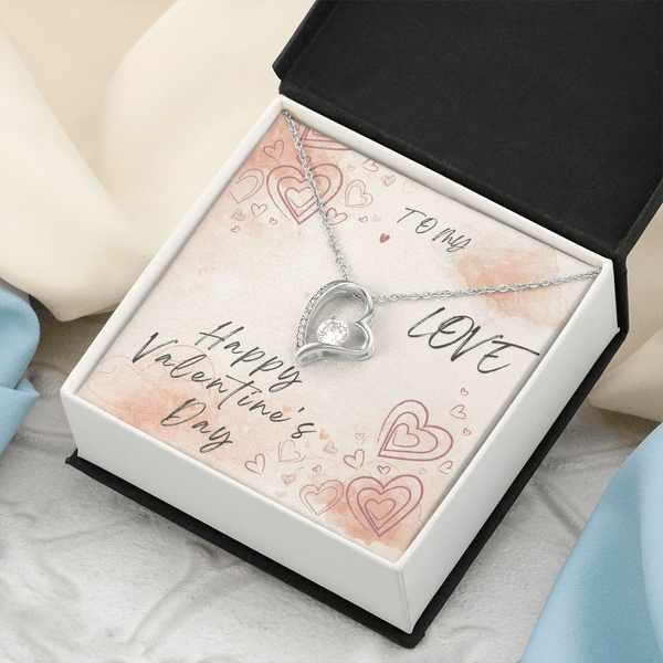To My Love Forever Love Necklace - Valentine's Day Gift - HEARTEN