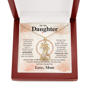 To My Beautiful Daughter - Giraffe Necklace - HEARTEN