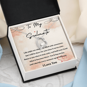 To My Soulmate – Forever Love Necklace - HEARTEN