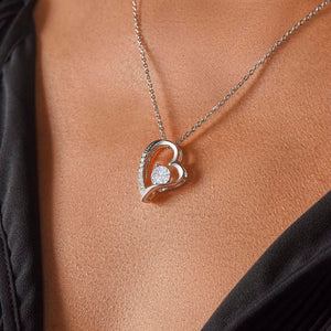 To My Beautiful Wife - Forever Love Necklace - HEARTEN