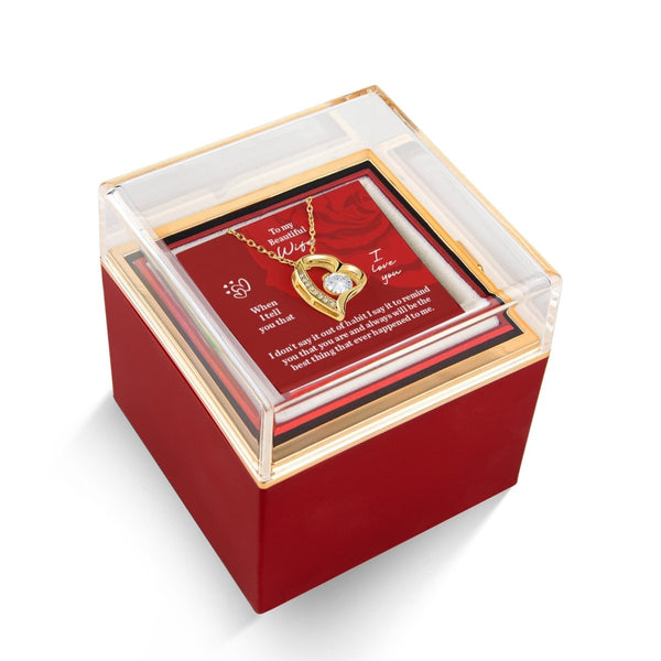 Forever Love with Rotating Rose Gift Box - HEARTEN