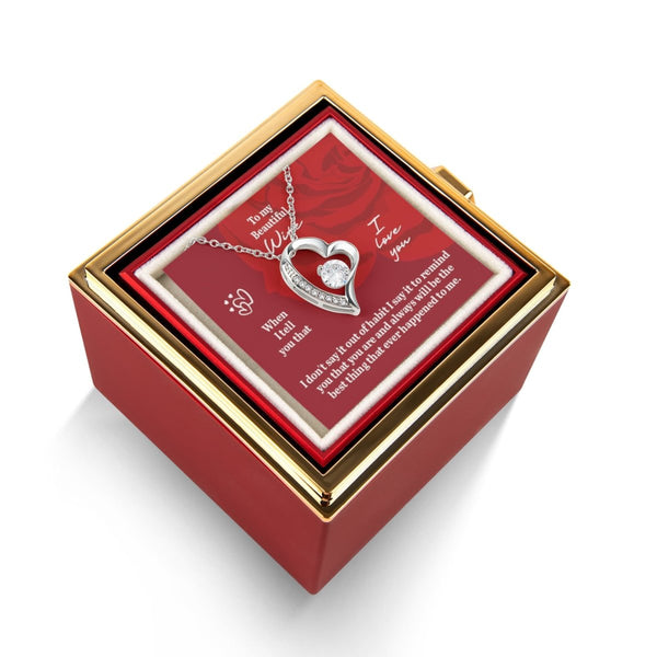 Forever Love with Rotating Rose Gift Box - HEARTEN