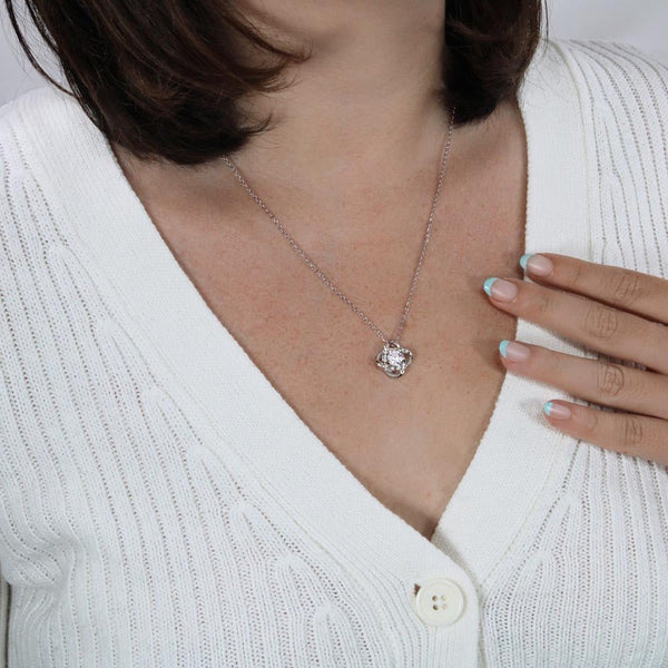 To My Love Love Knot Necklace - Valentine's Day Gift - HEARTEN