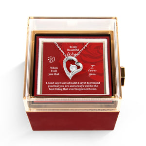 Forever Love with Rotating Rose Gift Box - HEARTEN