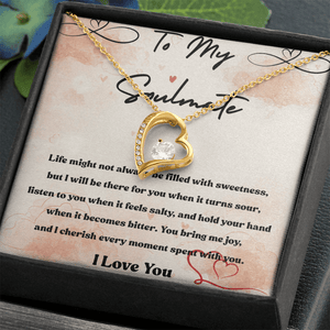 To My Soulmate – Forever Love Necklace - HEARTEN