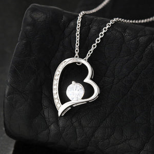 To My Beautiful Wife - Forever Love Necklace - HEARTEN