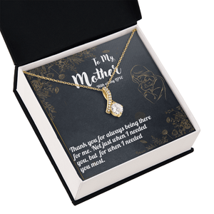 To my Mother Alluring Beauty Necklace - HEARTEN11