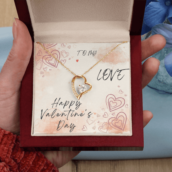 To My Love Forever Love Necklace - Valentine's Day Gift - HEARTEN