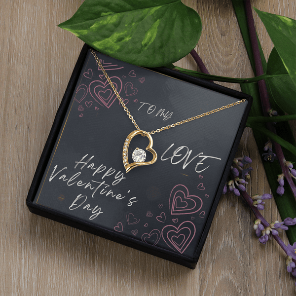 To My Love Forever Love Necklace - Valentine's Day Gift - HEARTEN