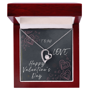 To My Love Forever Love Necklace - Valentine's Day Gift - HEARTEN