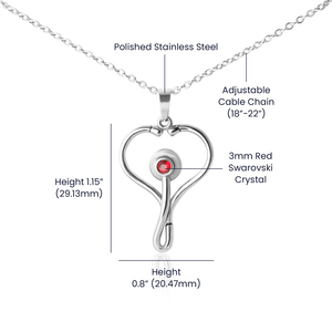 HeartScope Necklace (f/k/a Stethoscope Necklace) - HEARTEN