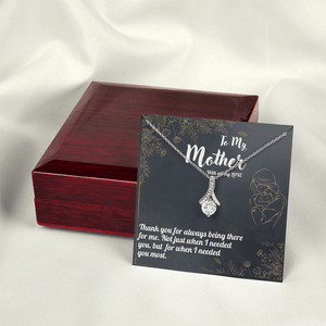 To my Mother Alluring Beauty Necklace - HEARTEN7