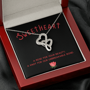 Heart - to - Heart Pendant Necklace - HEARTEN
