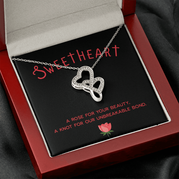 Heart - to - Heart Pendant Necklace - HEARTEN