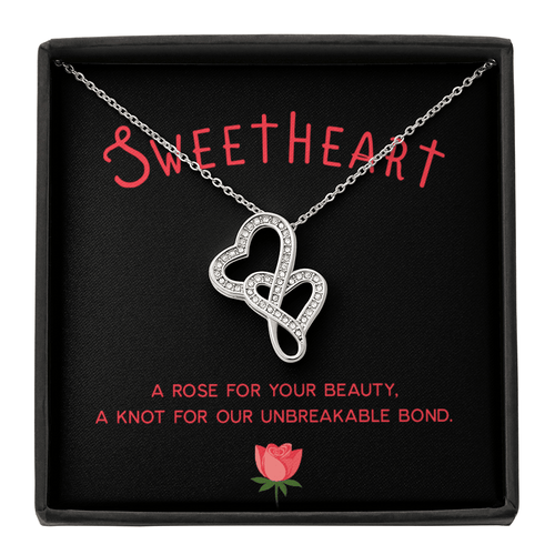 Heart - to - Heart Pendant Necklace - HEARTEN