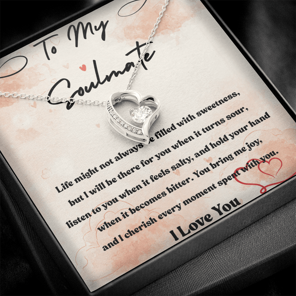 To My Soulmate – Forever Love Necklace - HEARTEN