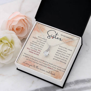To My Amazing Sister - Alluring Beauty Necklace - HEARTEN