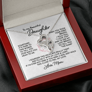 Heart - to - Heart Pendant Necklace - HEARTEN