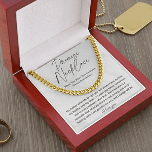 Promise Cuban Link Chain for Him - HEARTEN8