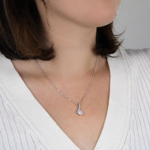 Alluring Beauty Necklace (Yellow & White Gold Variants) - HEARTEN