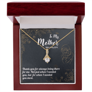 To my Mother Alluring Beauty Necklace - HEARTEN3
