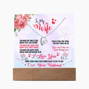 Keepsake Acrylic & Forever Love Necklace - HEARTEN