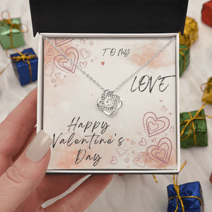 To My Love Love Knot Necklace - Valentine's Day Gift - HEARTEN