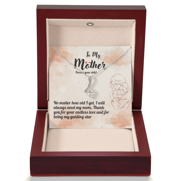 To My Mother - Alluring Beauty Necklace - HEARTEN