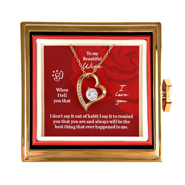 Forever Love with Rotating Rose Gift Box - HEARTEN
