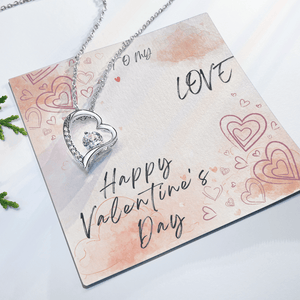 To My Love Forever Love Necklace - Valentine's Day Gift - HEARTEN
