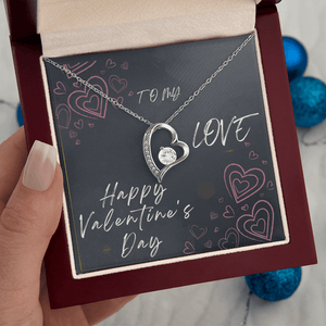 To My Love Forever Love Necklace - Valentine's Day Gift - HEARTEN