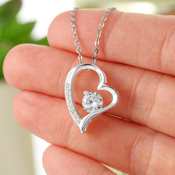 To My Beautiful Wife - Forever Love Necklace - HEARTEN