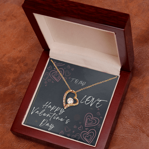 To My Love Forever Love Necklace - Valentine's Day Gift - HEARTEN