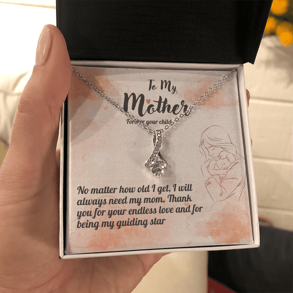 To My Mother - Alluring Beauty Necklace - HEARTEN