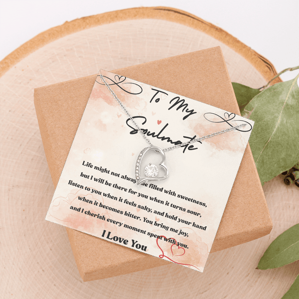 To My Soulmate – Forever Love Necklace - HEARTEN