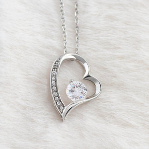 To My Beautiful Wife - Forever Love Necklace - HEARTEN
