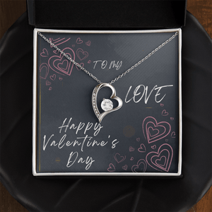 To My Love Forever Love Necklace - Valentine's Day Gift - HEARTEN