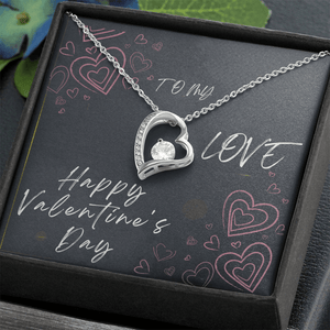 To My Love Forever Love Necklace - Valentine's Day Gift - HEARTEN
