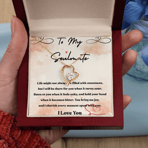 To My Soulmate – Forever Love Necklace - HEARTEN