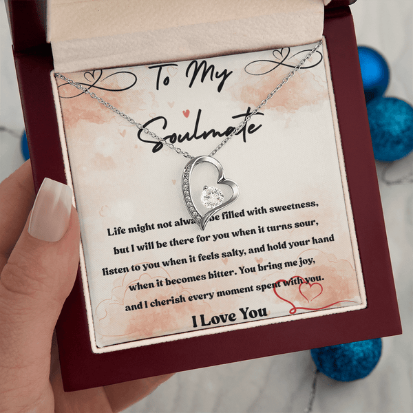 To My Soulmate – Forever Love Necklace - HEARTEN