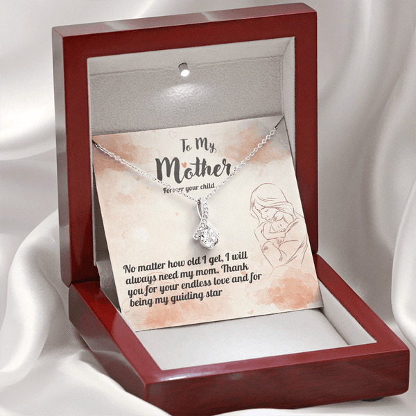 To My Mother - Alluring Beauty Necklace - HEARTEN
