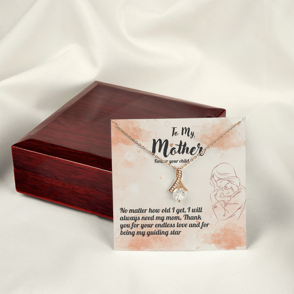 To My Mother - Alluring Beauty Necklace - HEARTEN