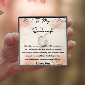 To My Soulmate – Forever Love Necklace - HEARTEN