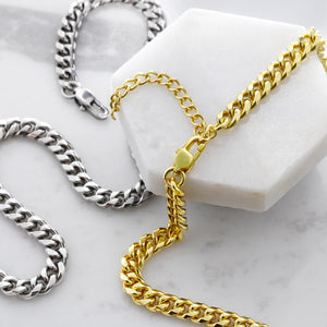 Promise Cuban Link Chain for Him - HEARTEN15