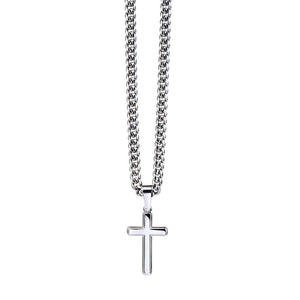 To My Amazing Husband – Personalized Cross with Cuban Link Chain - HEARTEN