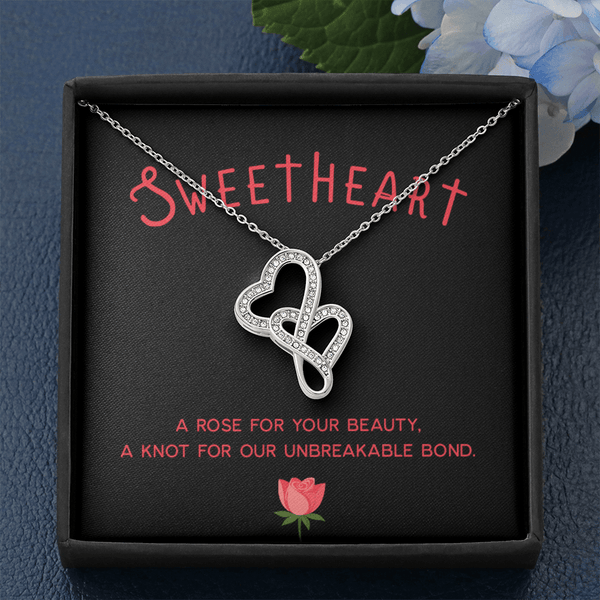 Heart - to - Heart Pendant Necklace - HEARTEN